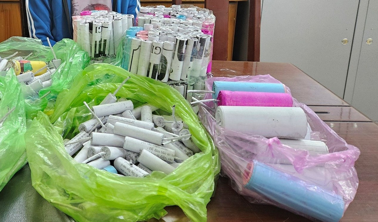 Cảnh báo tự chế pháo xảy ra nhiều nguy cơ thương vong